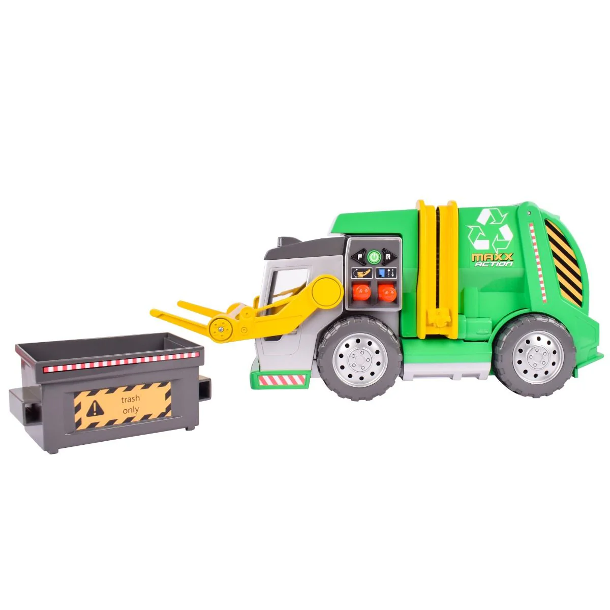 Maxx Action 3 in 1 Recycled Truck - Lights & Sounds - Image 3