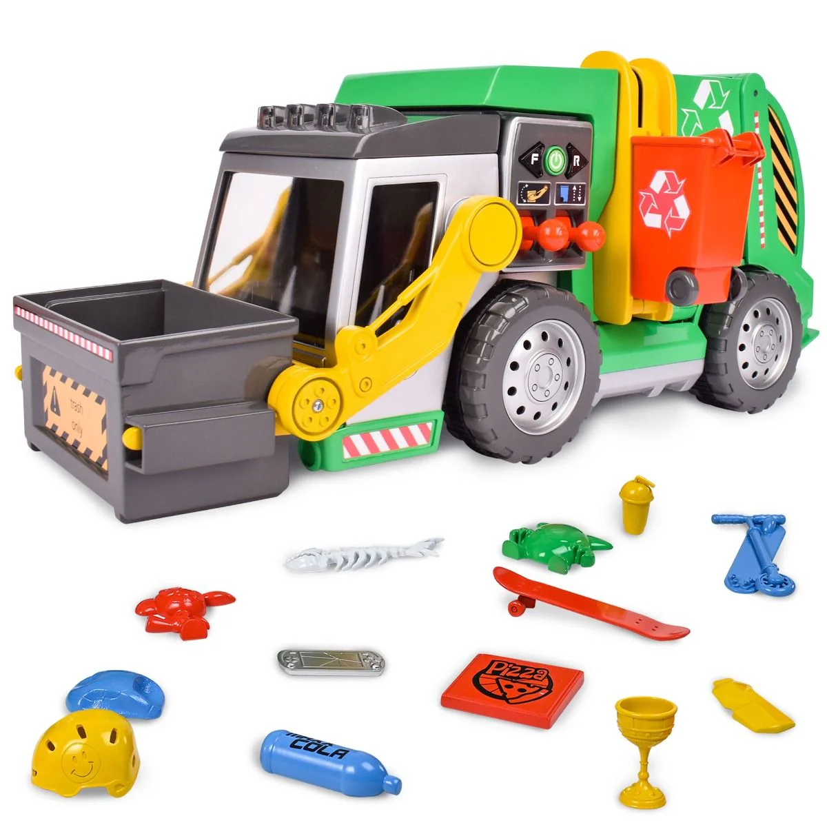 Maxx Action 3 in 1 Recycled Truck - Lights & Sounds - Image 4