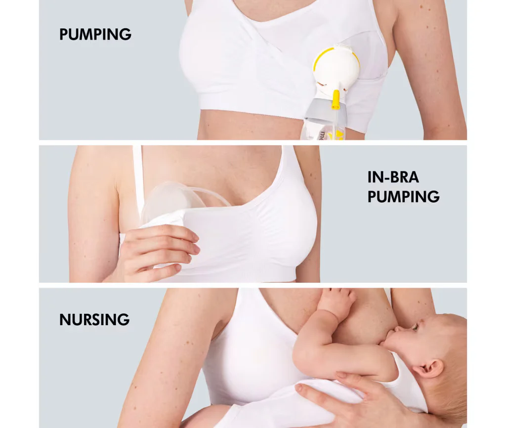 Medela 3 In 1 Nursing & Pumping Bra - Image 6