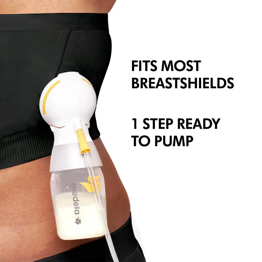 Medela Hands Free Pumping Bustier Black - Image 3