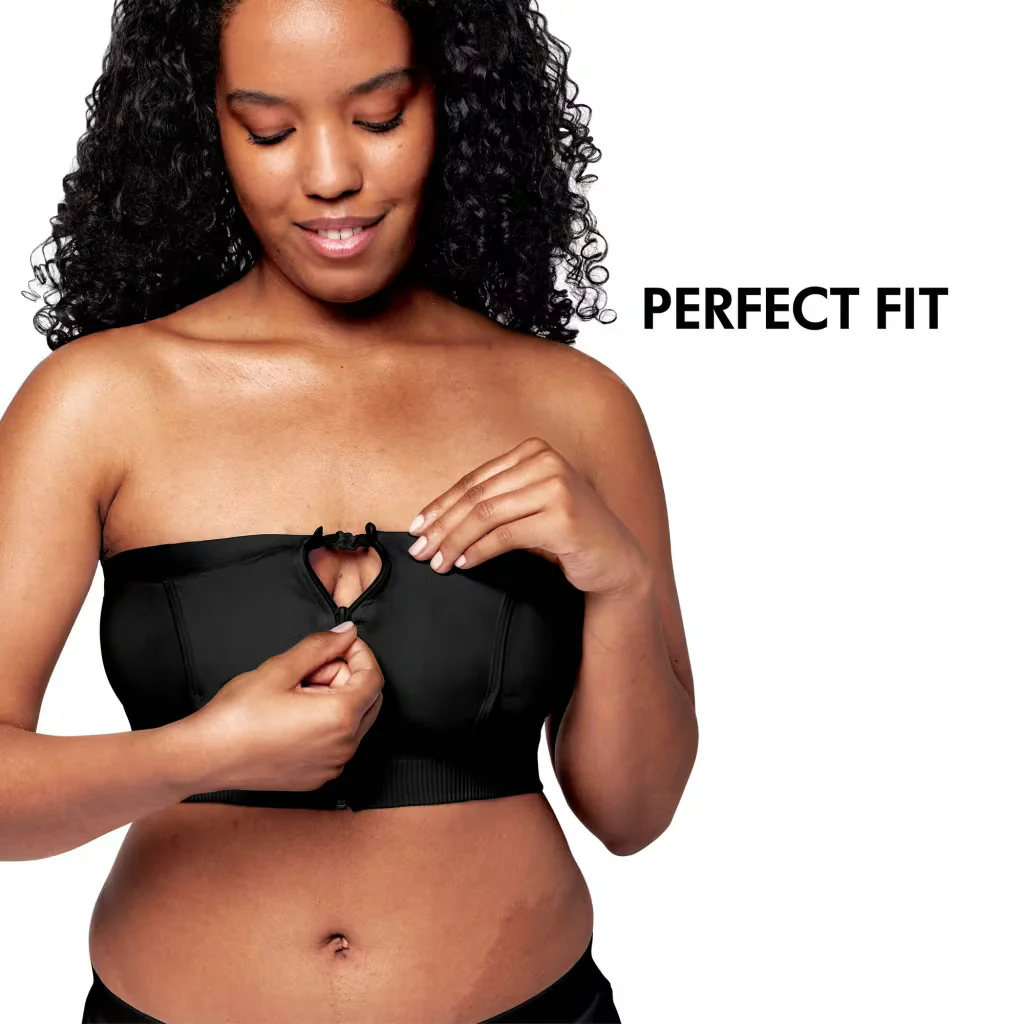 Medela Hands Free Pumping Bustier Black - Image 4