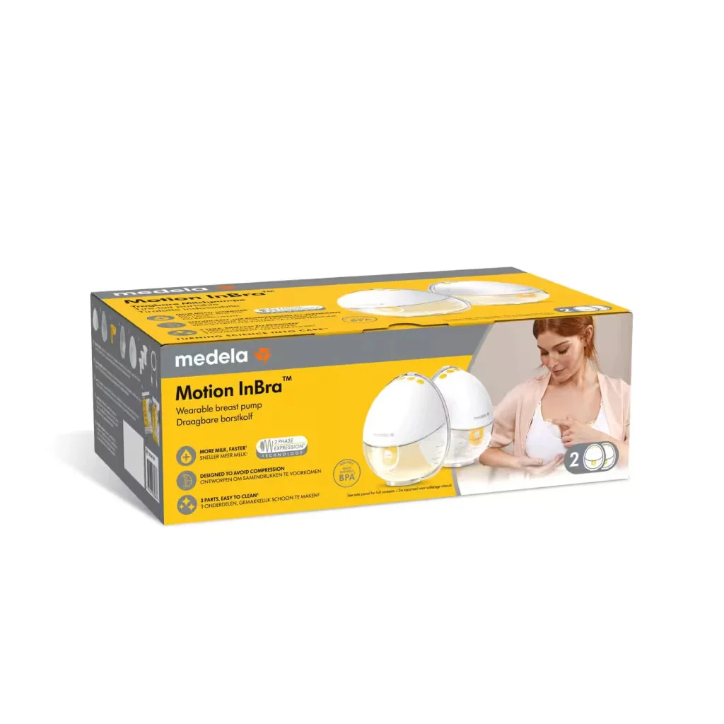 Medela Motion In-Bra Wearable Breast Pump – Double Electric - Image 2