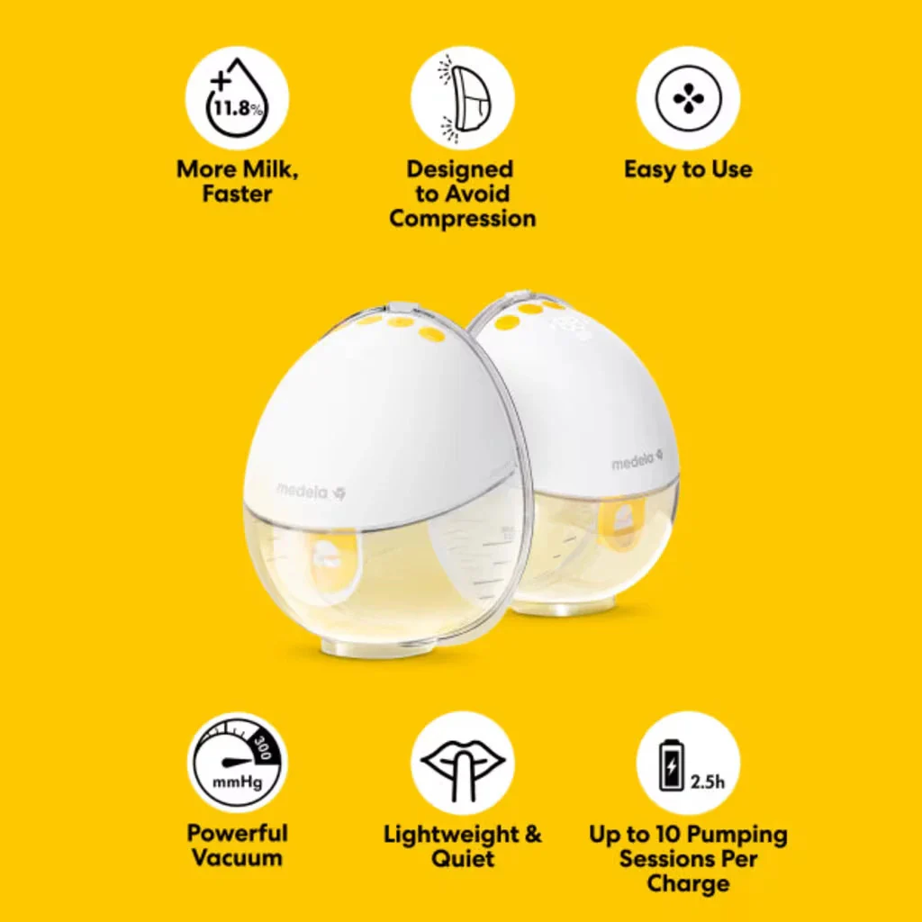 Medela Motion In-Bra Wearable Breast Pump – Double Electric - Image 9