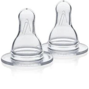 Medela Spare Teats 2pk Medium Flow
