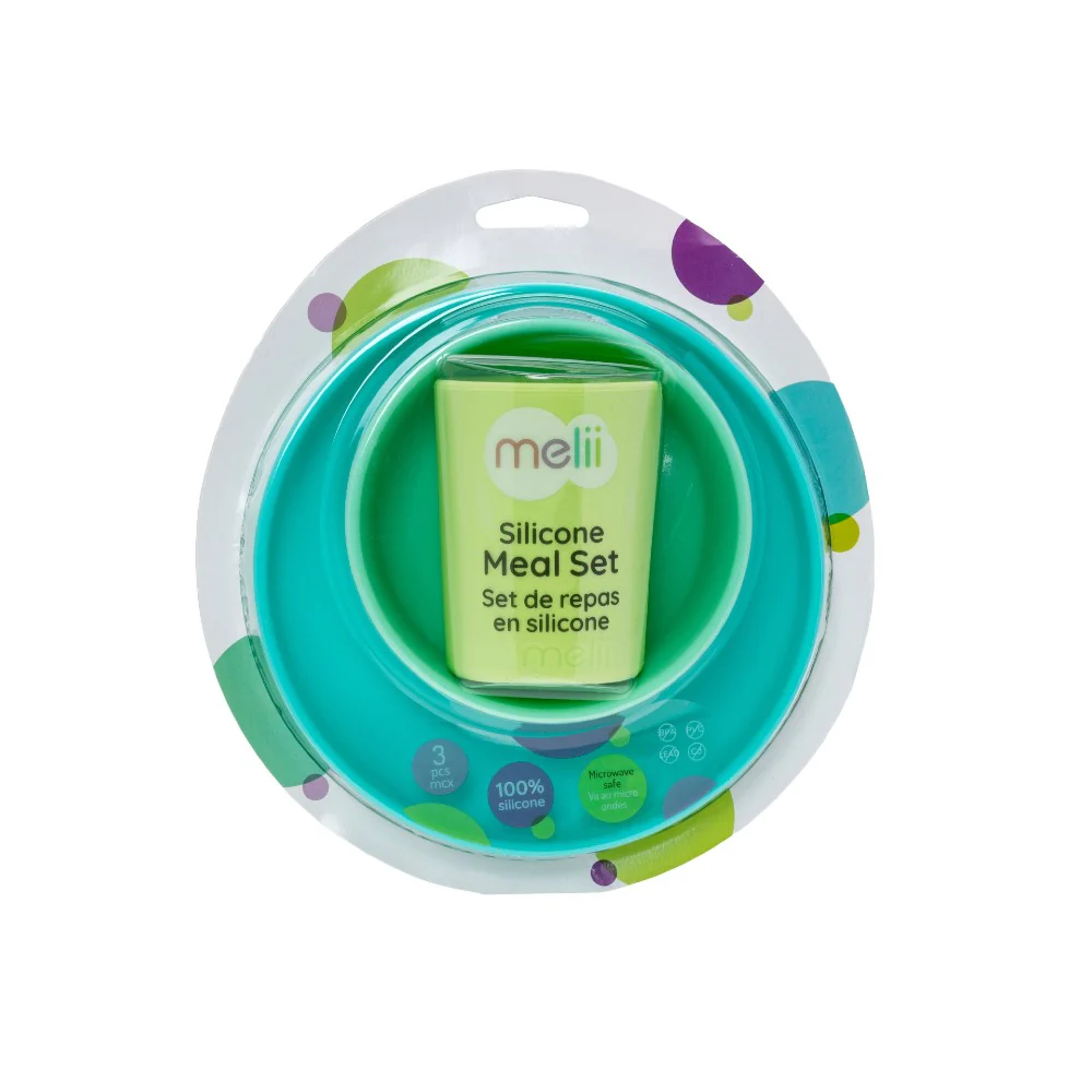 Melii 3 Piece Silicone Feeding Set - Image 3