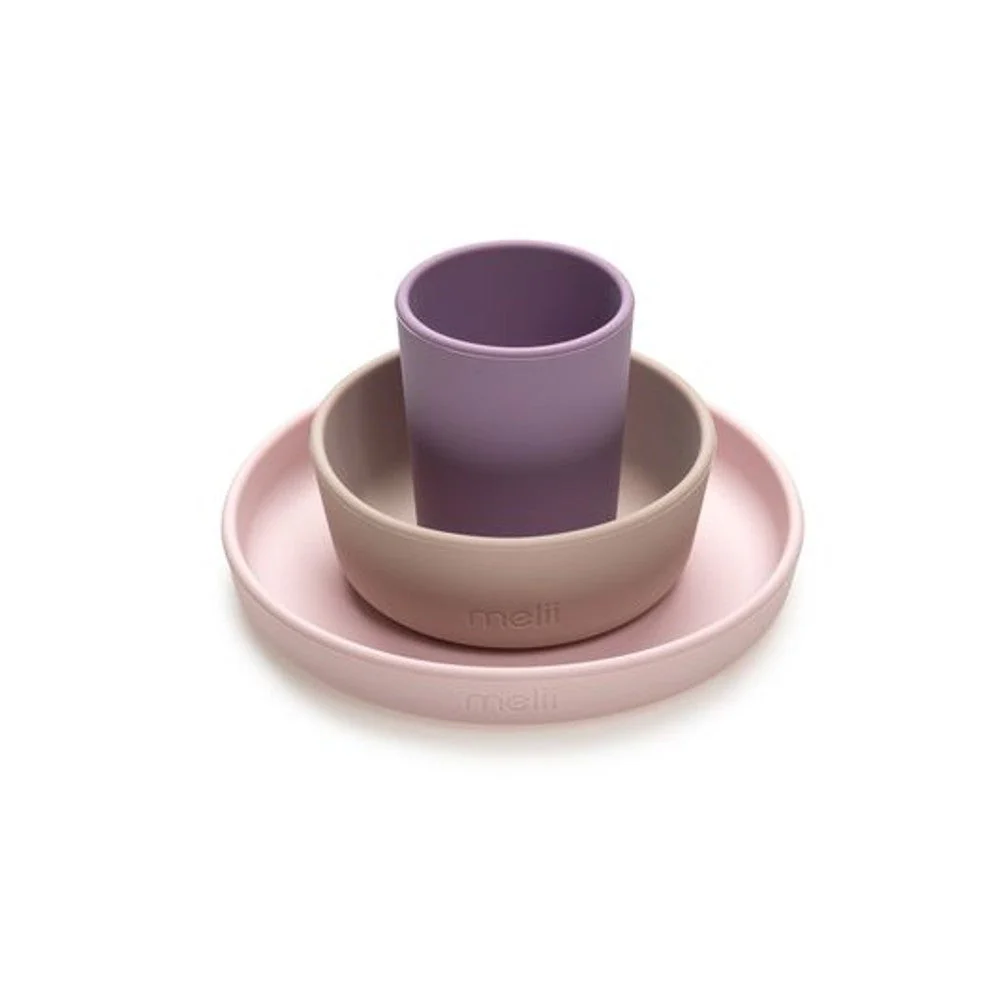 Melii 3 Piece Silicone Feeding Set - Image 4