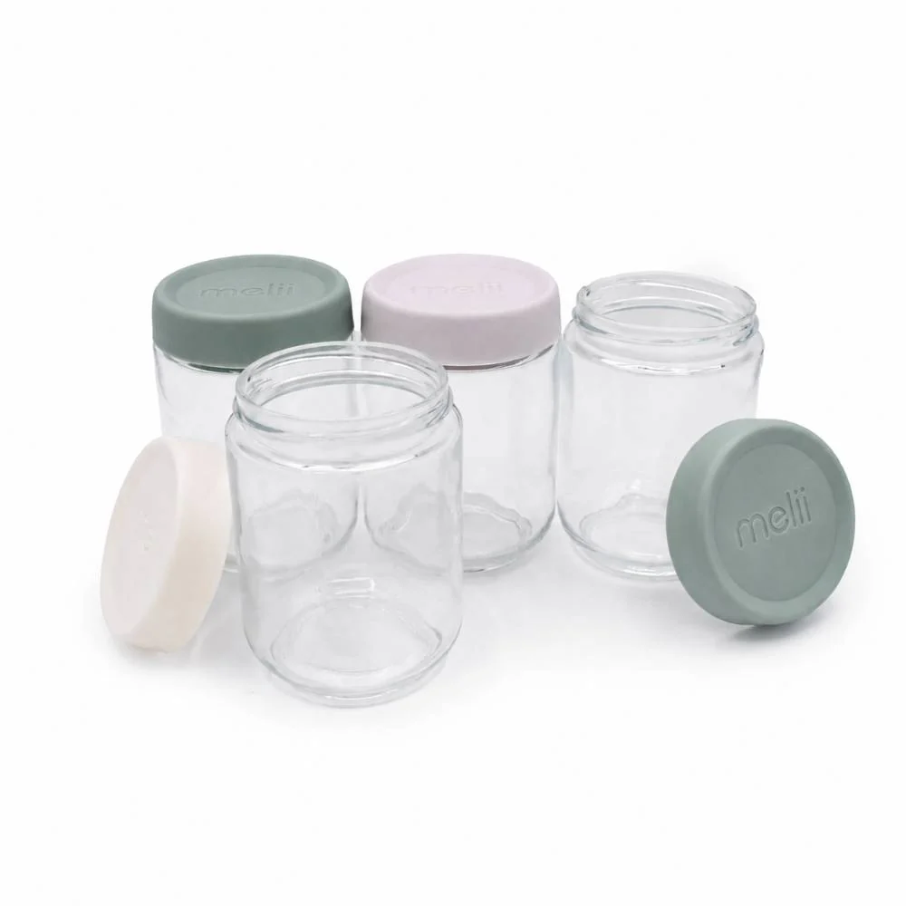 Melii Glass Overnight Oat Jars - Image 2