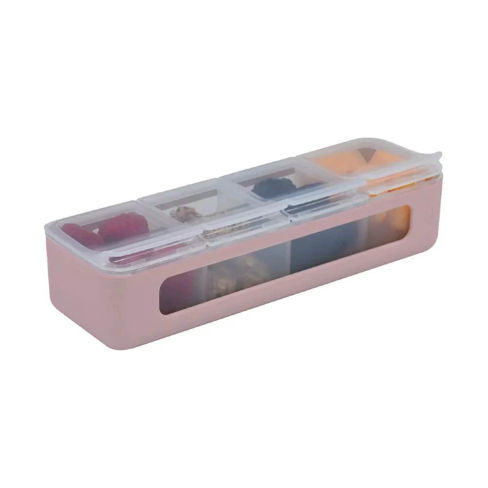 Melii 4 Compartment Snackle Box
