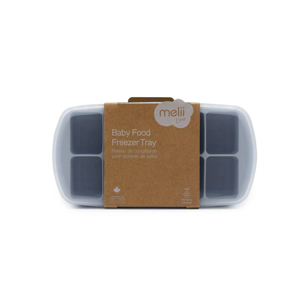 Melii Luxe Silicone Baby Food Freezer Tray With Lid - Image 4