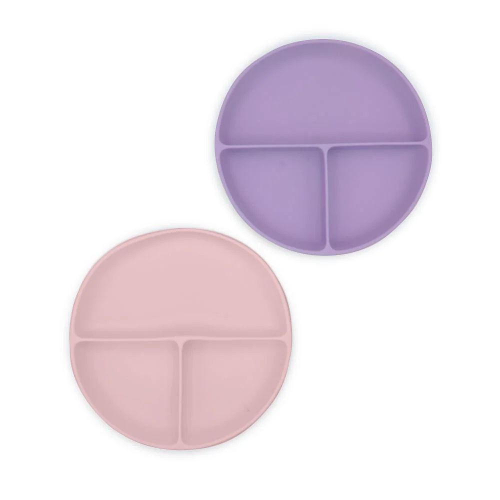 Melii Silicone Suction Plate 2pk