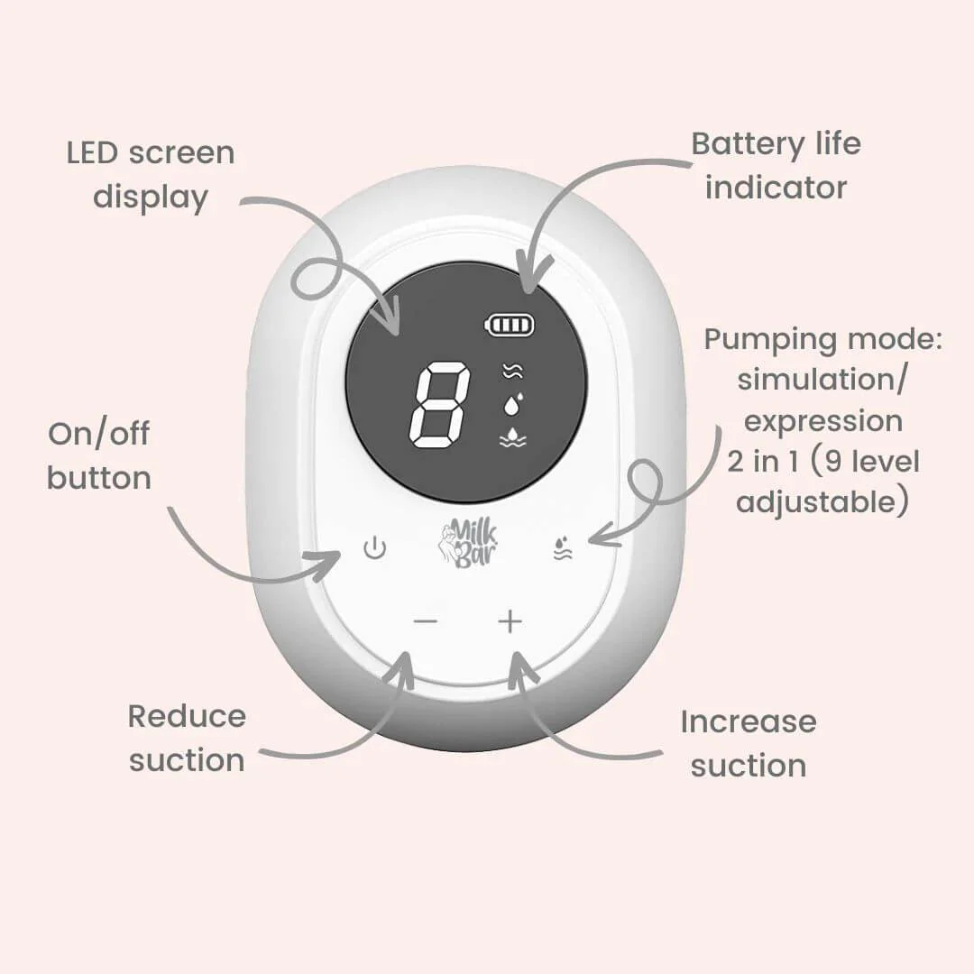 Milkbar Pure Freedom Portable Breast Pump - Image 2