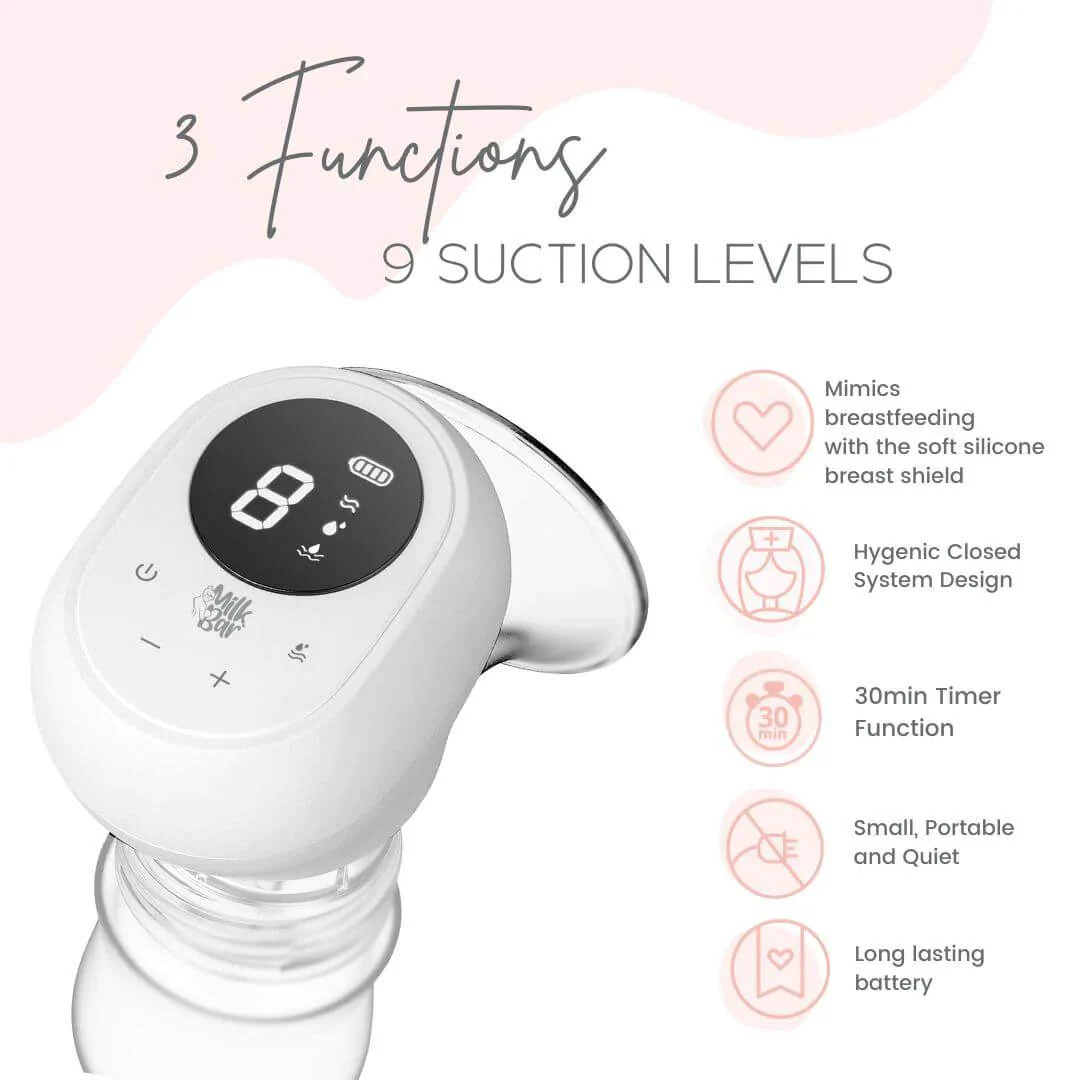 Milkbar Pure Freedom Portable Breast Pump - Image 8