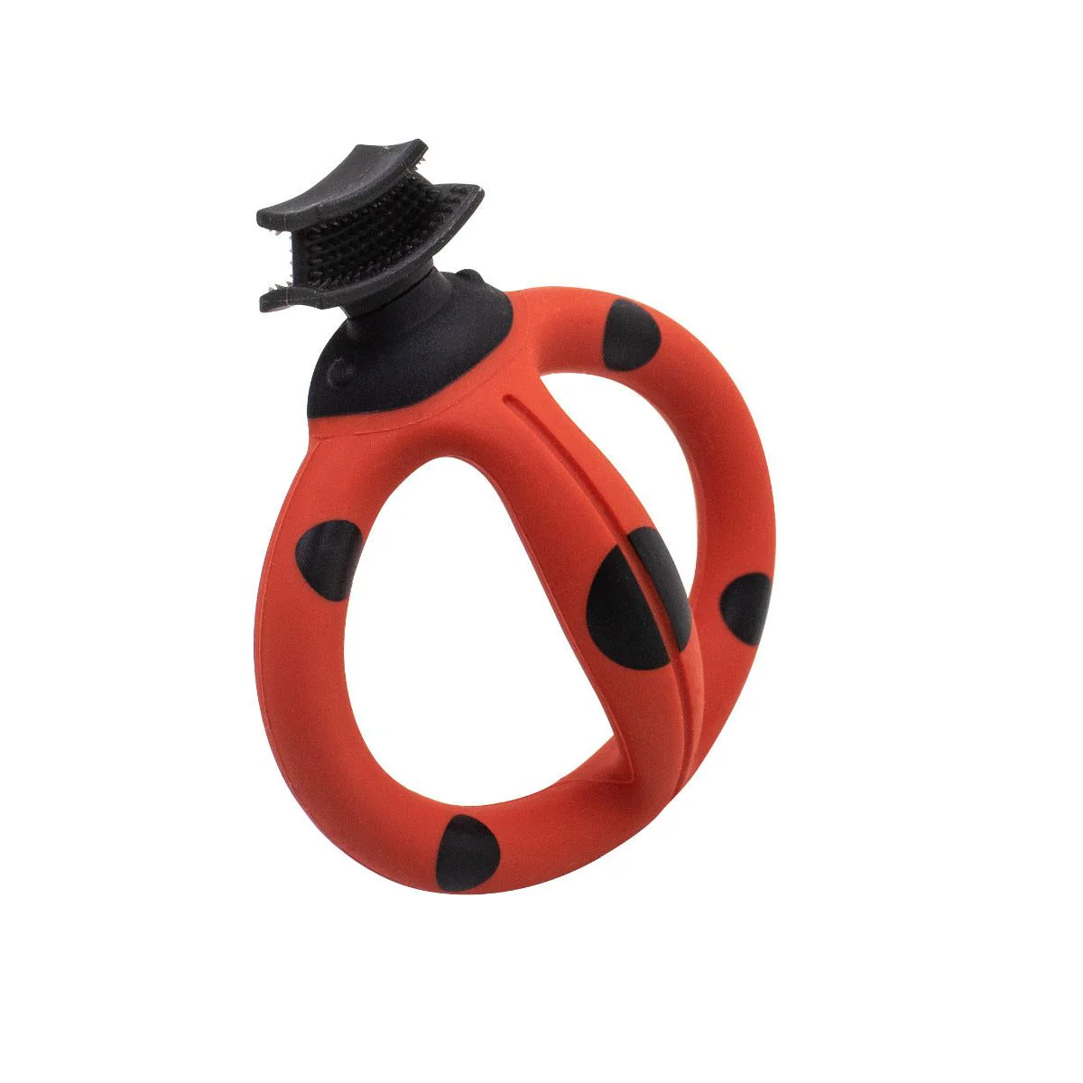 Mombella Stage 1 Baby Teething Toothbrush - Ladybug - Image 2