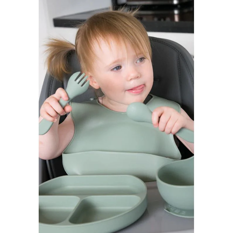 Moose Silicone Baby Feeding Set - Image 8