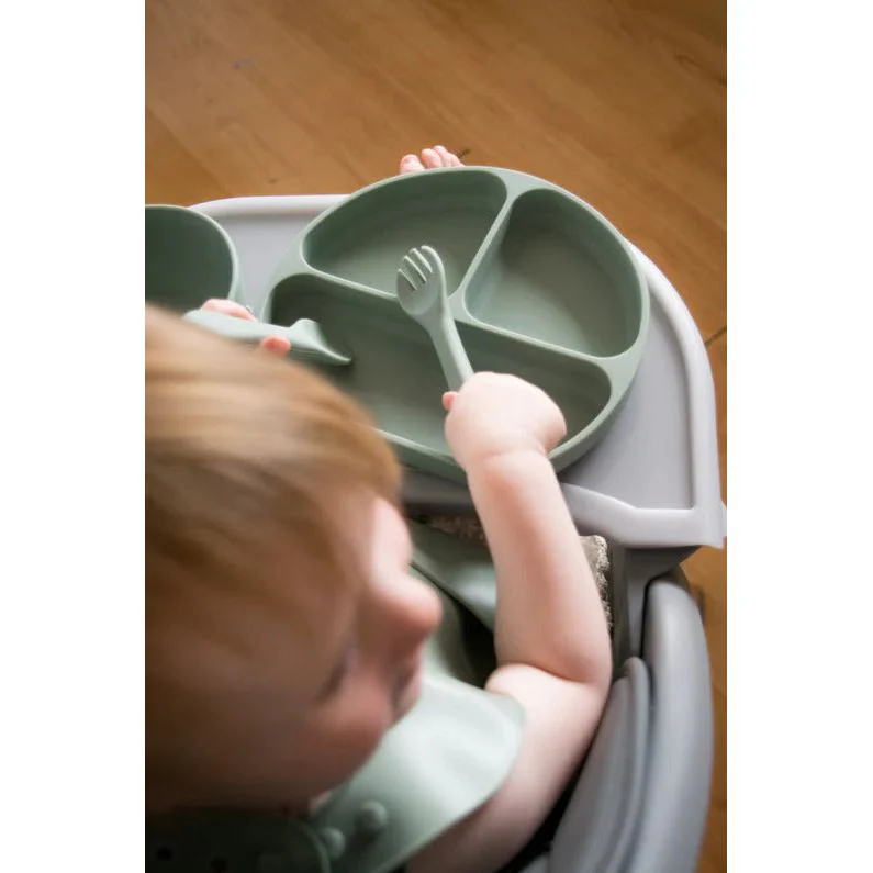 Moose Silicone Baby Feeding Set - Image 9