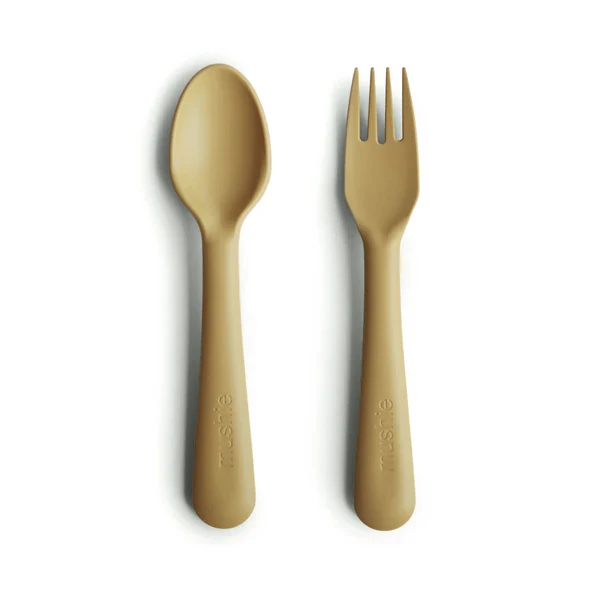 Mushie Fork & Spoon Set - Image 4