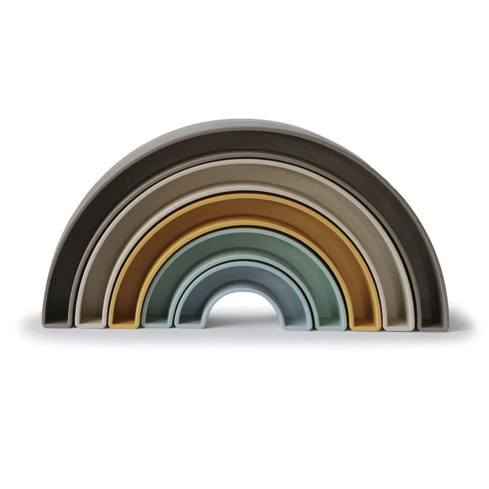Mushie Rainbow Stacker - Image 2