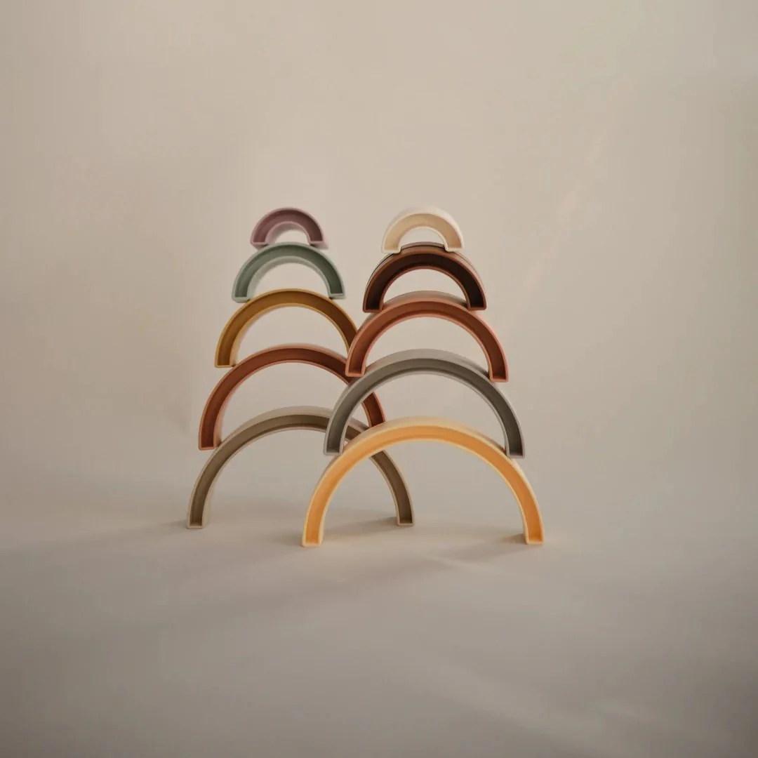 Mushie Rainbow Stacker - Image 3