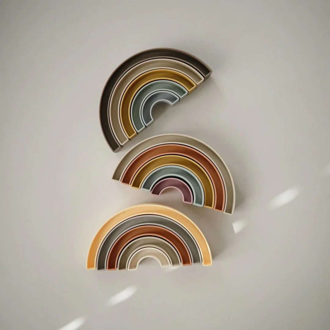 Mushie Rainbow Stacker - Image 4