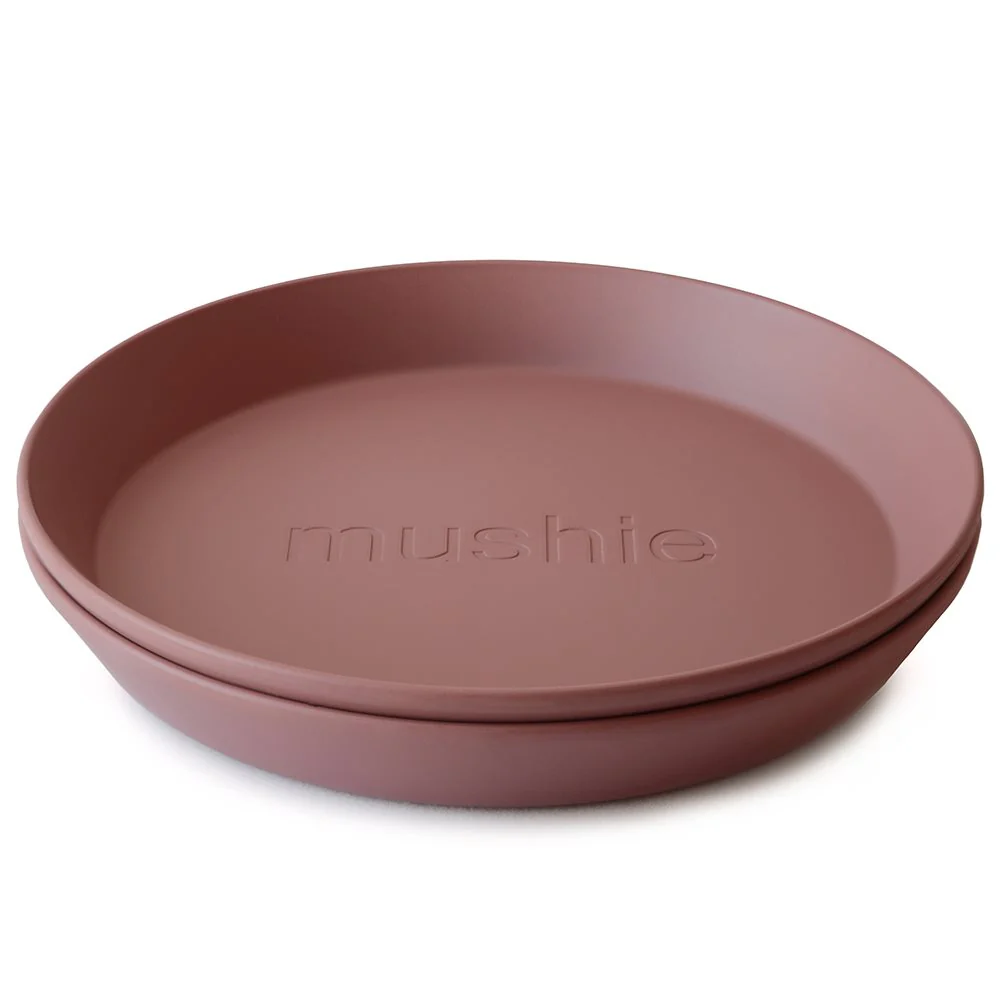 Mushie Round Dinnerware Plates 2pk - Image 2