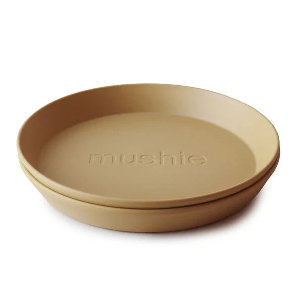 Mushie Round Dinnerware Plates 2pk - Image 3