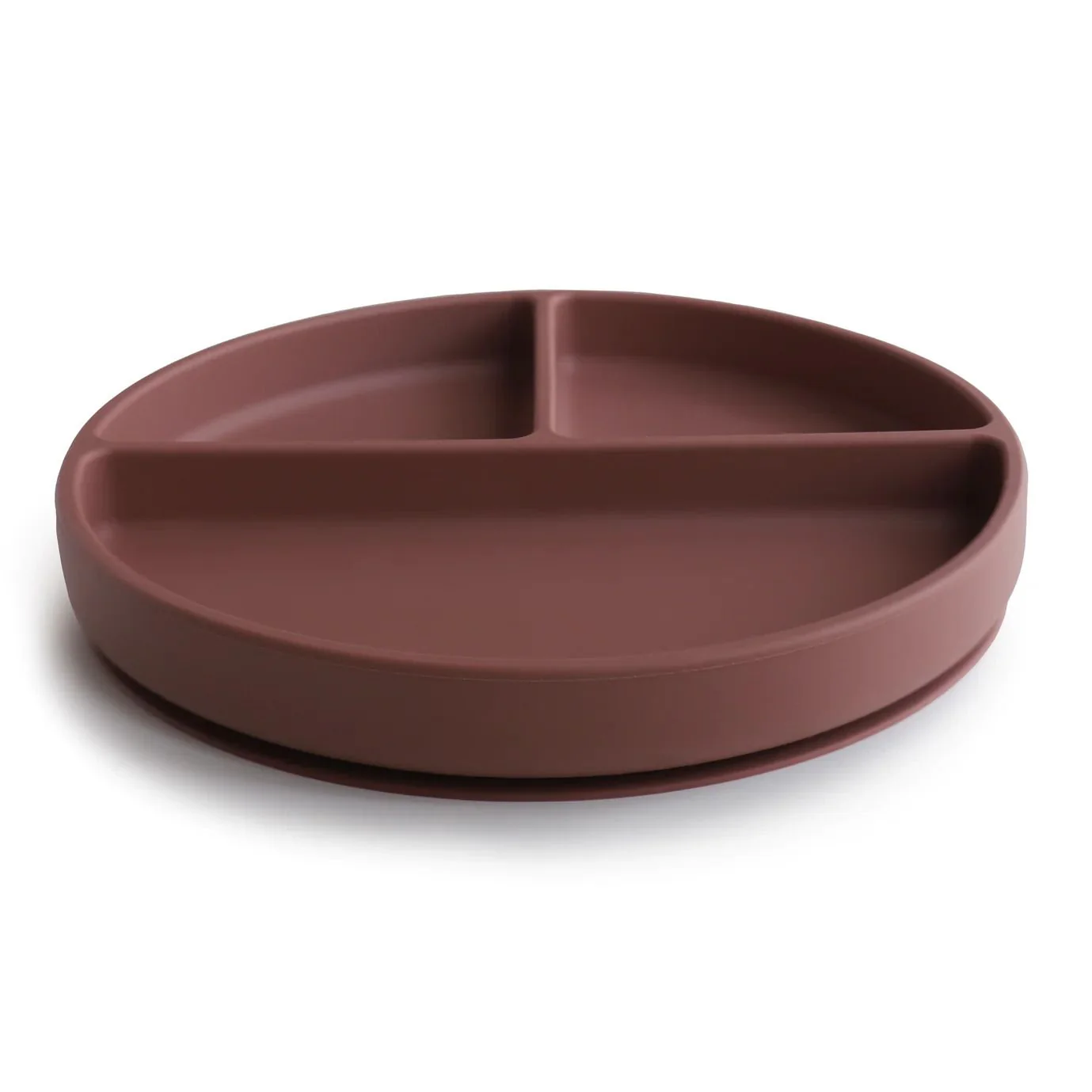 Mushie Silicone Suction Divided Plate - Image 3