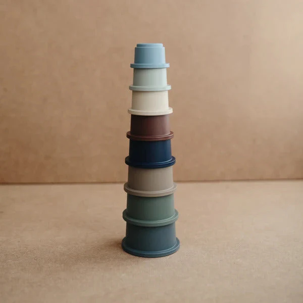 Mushie Stacking Cups Toy - Image 3