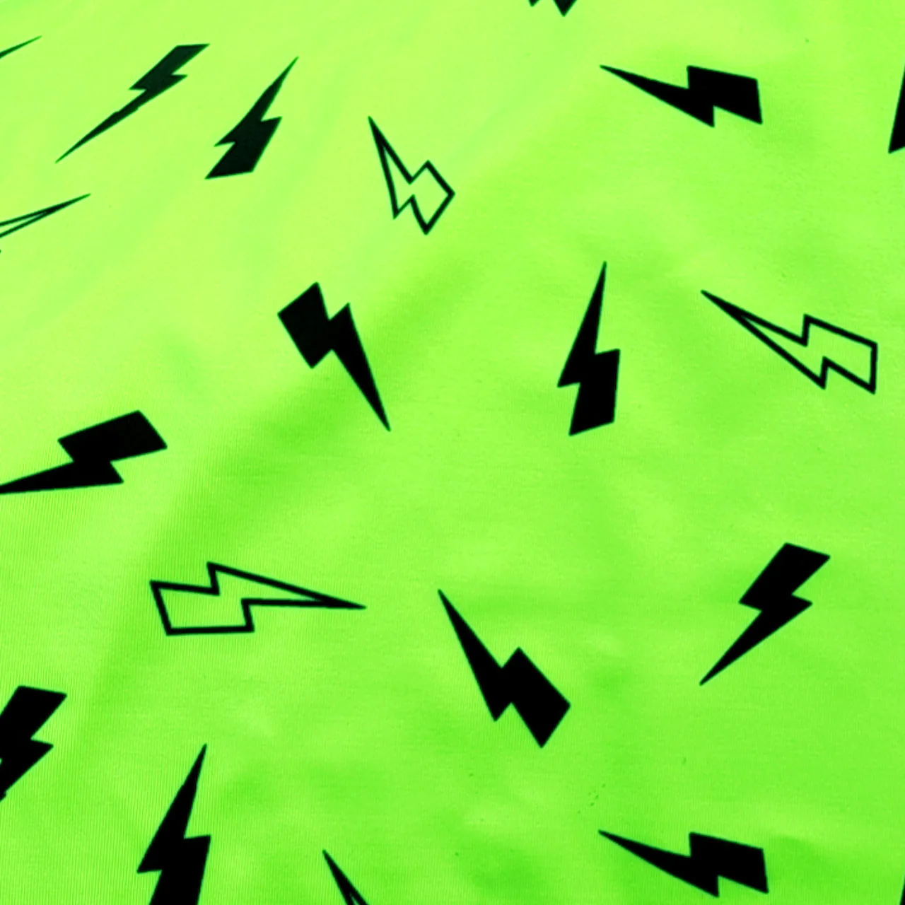 Neon by Nestling Shortie Swimmers - Kids - Green Bolts - Image 2