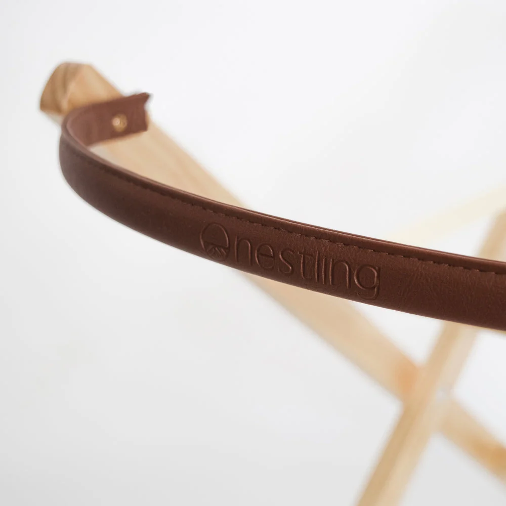 Nestling Moses Basket Folding Stand - Natural - Image 2