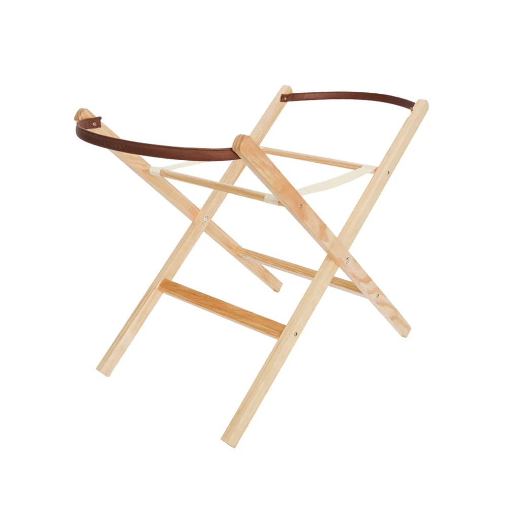 Nestling Moses Basket Folding Stand - Natural - Image 3