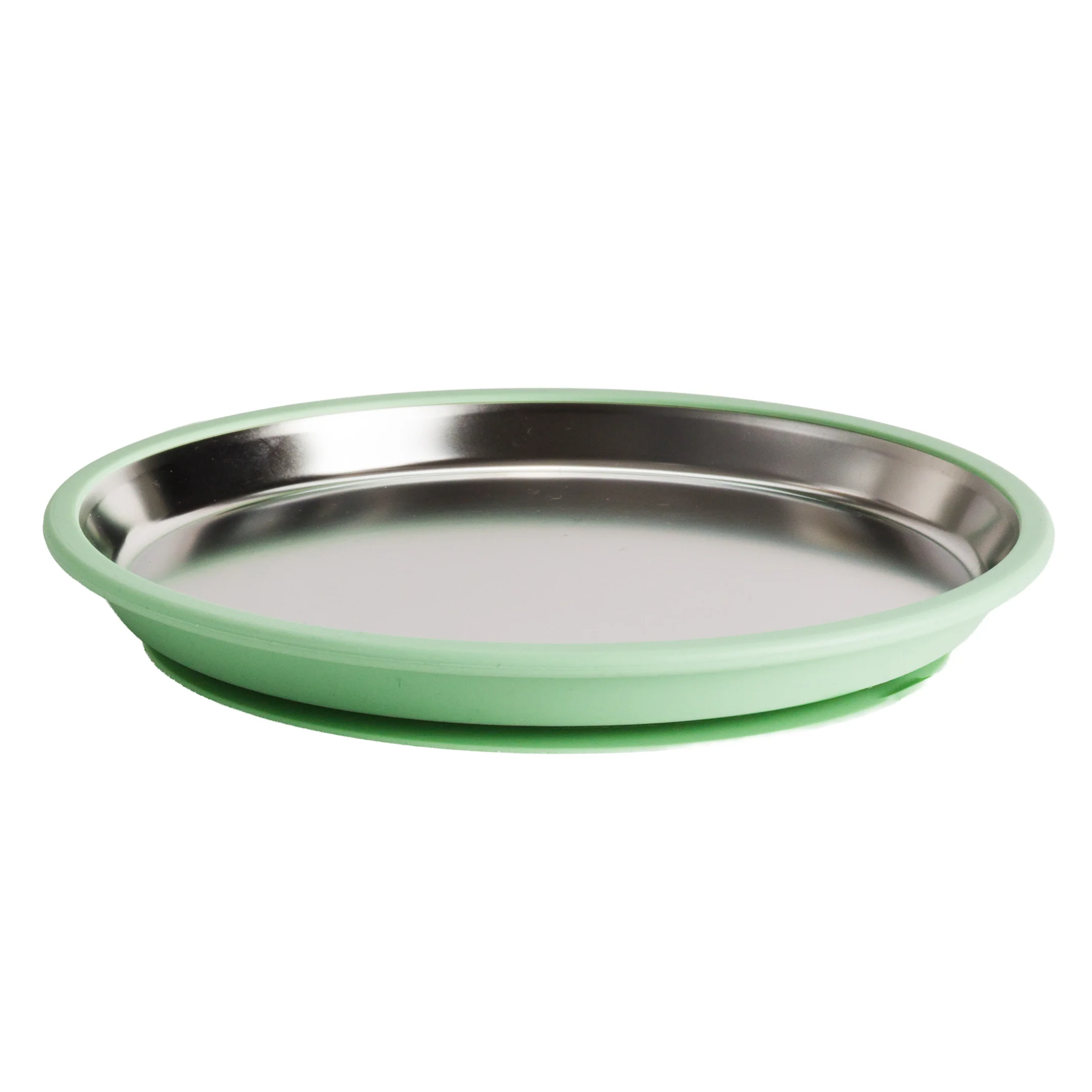 Nestling Stainless Flat Suction Plate - Image 3