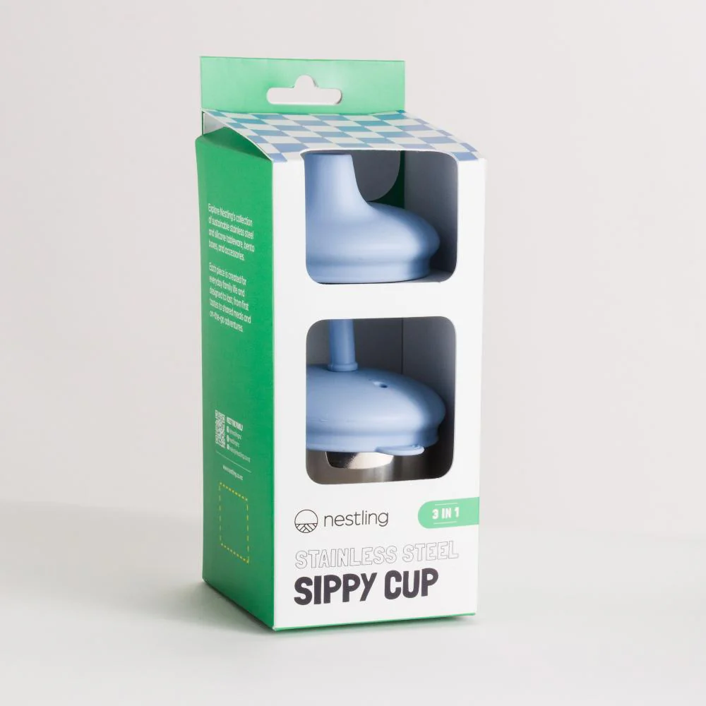 Nestling Stainless Steel 3-in-1 Sippy Cup - Image 11