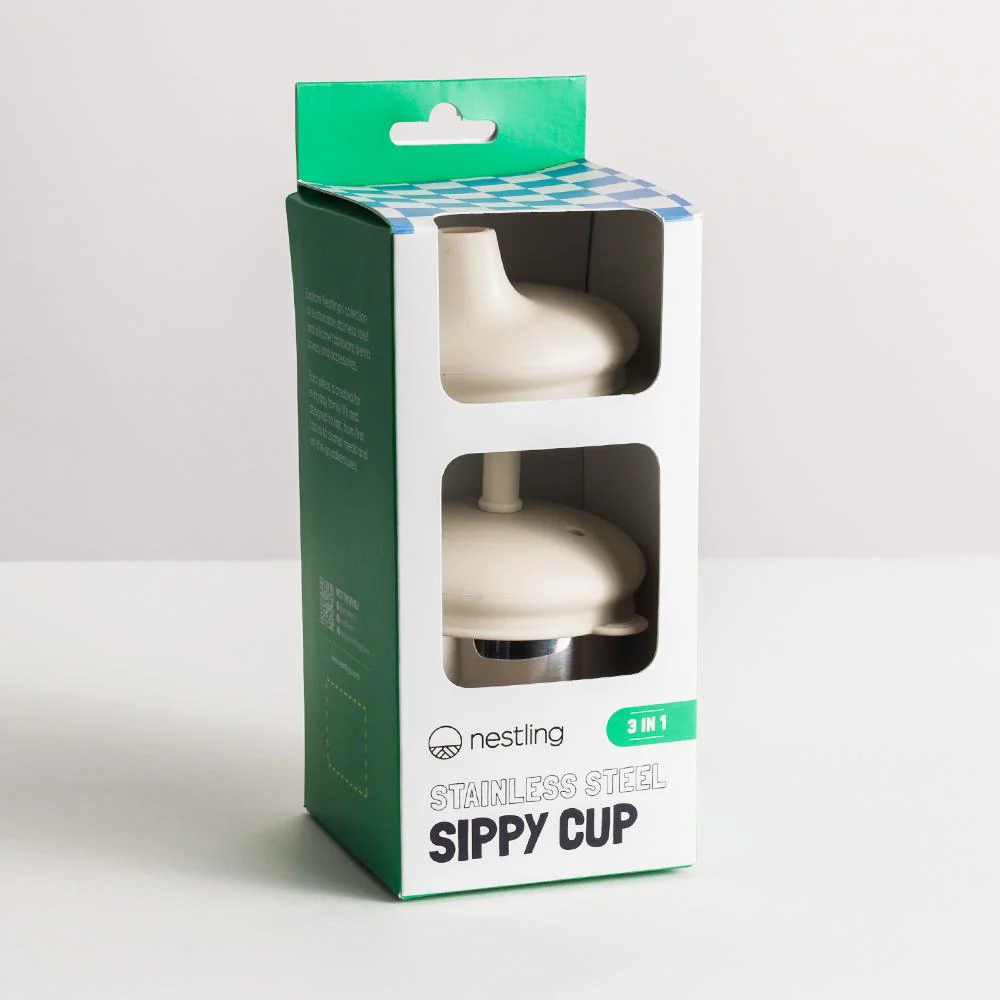 Nestling Stainless Steel 3-in-1 Sippy Cup - Image 18