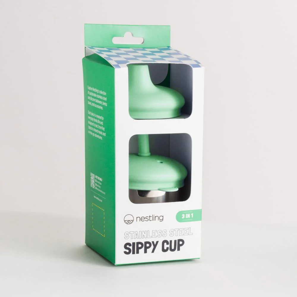 Nestling Stainless Steel 3-in-1 Sippy Cup - Image 30