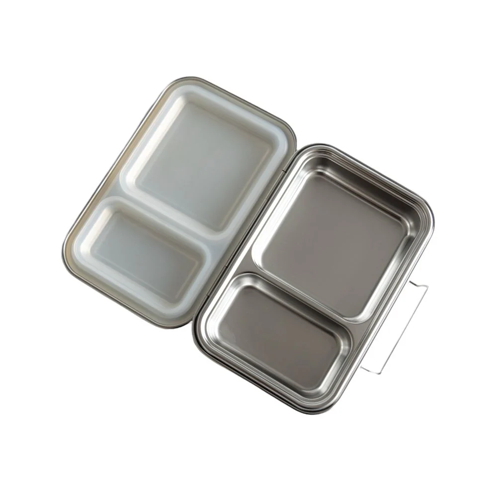 Nestling Stainless Steel Duo Bento Box - Image 2
