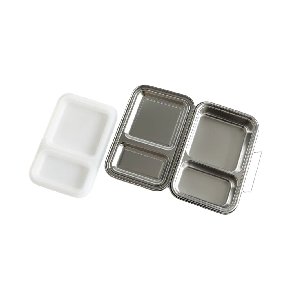 Nestling Stainless Steel Duo Bento Box - Image 3