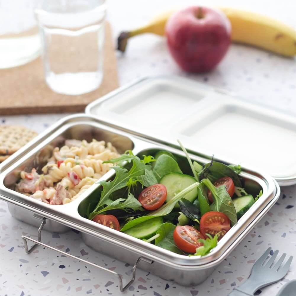 Nestling Stainless Steel Duo Bento Box - Image 5