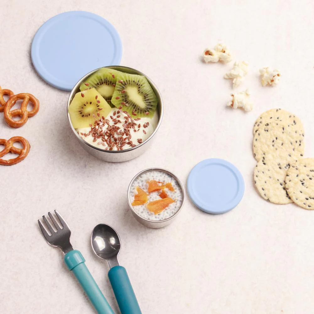 Nestling Stainless Steel Lunchbox Dipper Set - Image 5