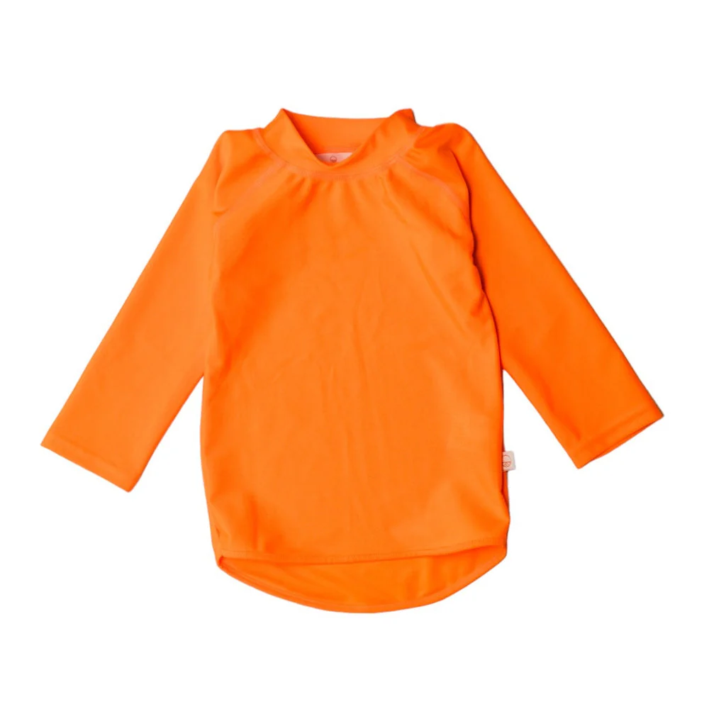 Neon by Nestling Swim Rash Vest - Neon Orange - Image 2
