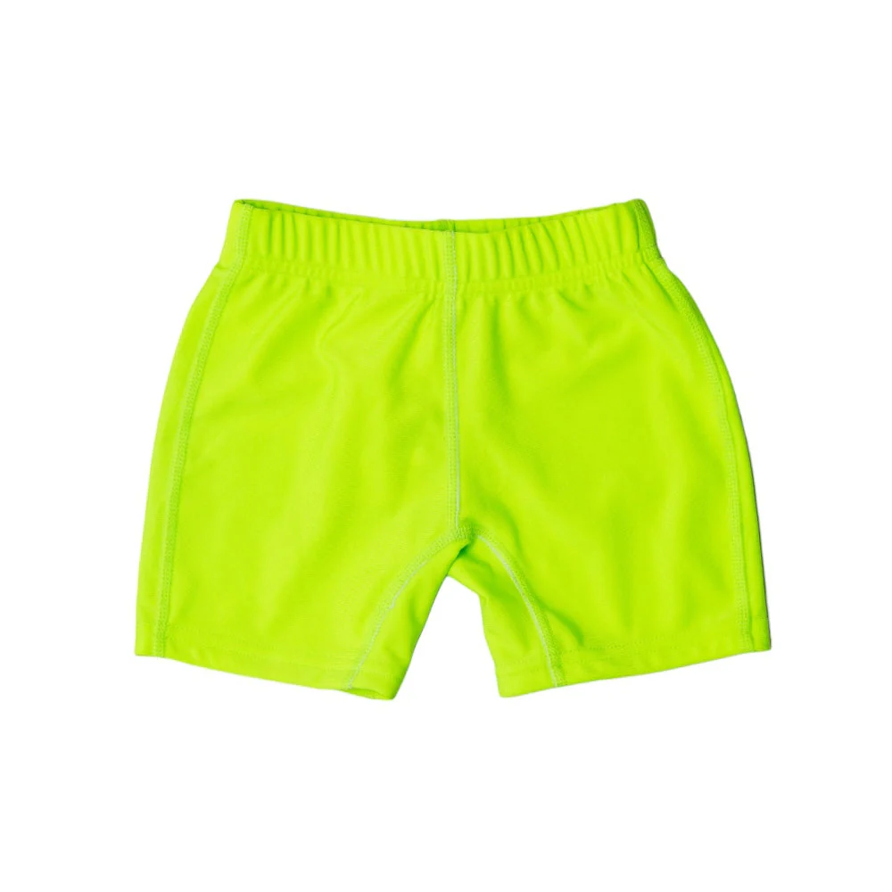 Neon by Nestling Swim Shorts - Neon Green