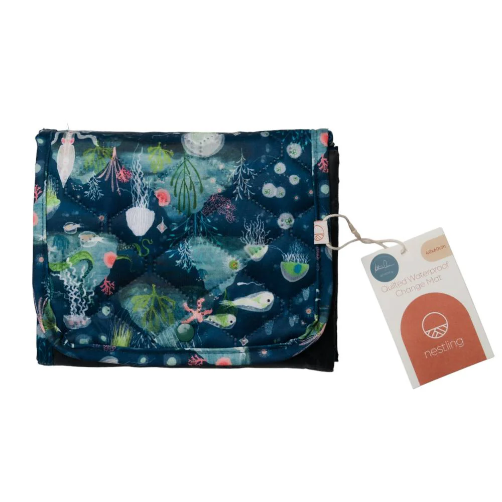 Nestling Waterproof Quilted Change Mat - Katherine Quinn Collection - Image 17