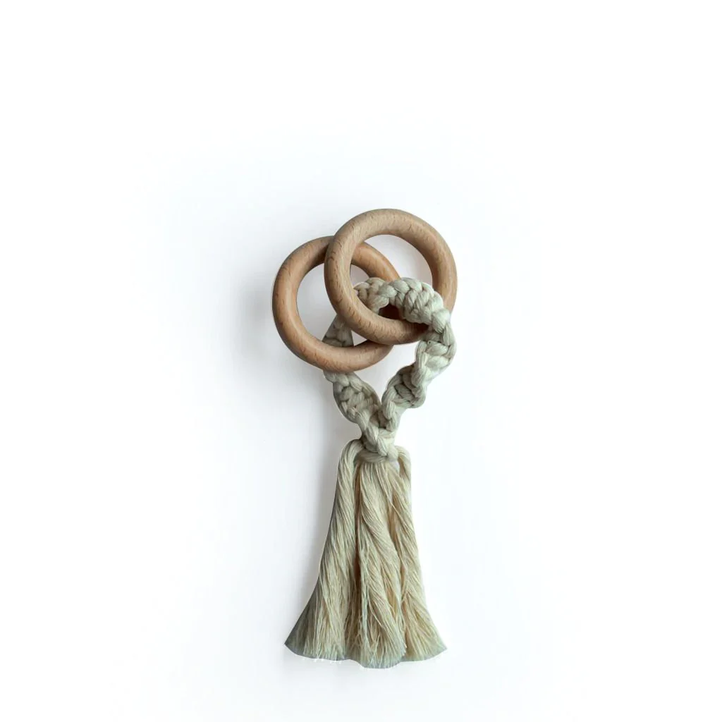 New Edition Hand Made Rattle Teether