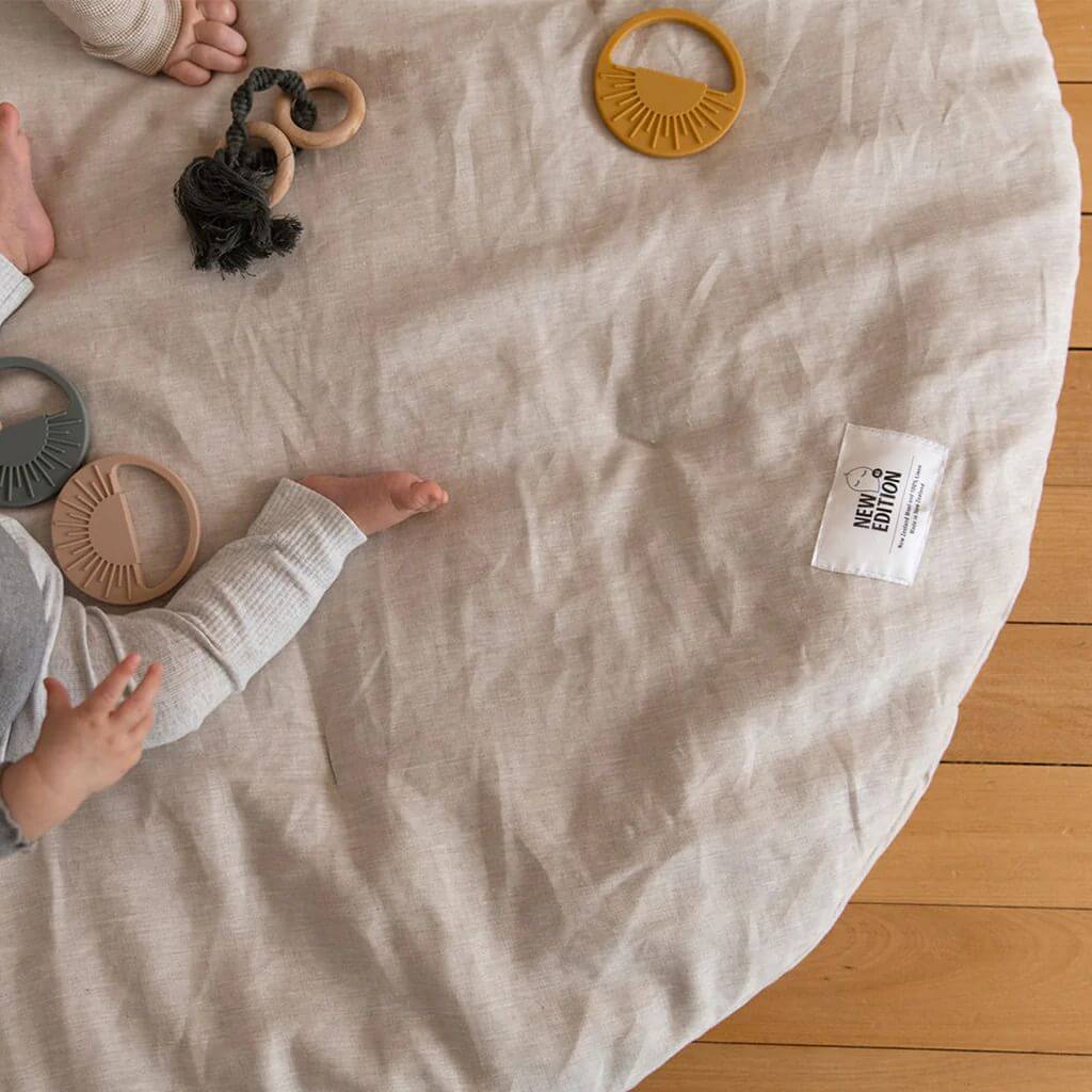 New Edition NZ Wool Round Play Mat - Image 7