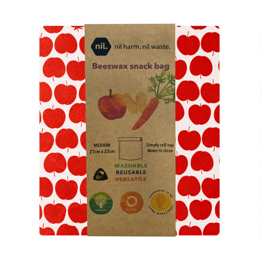 nil. Organic Beeswax Snack Bags - Image 3