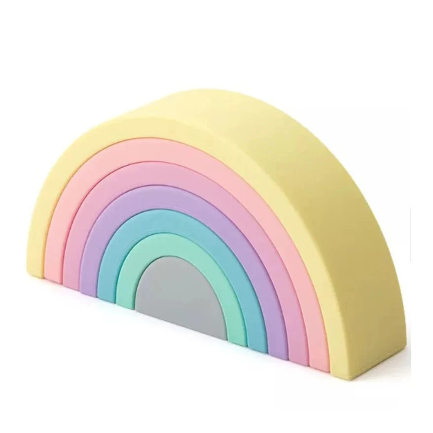 nil. Rainbow Silicone Stacker - Image 3
