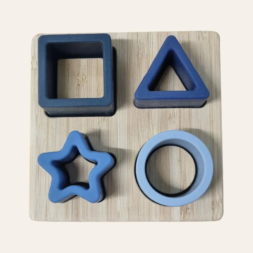 nil. Silicone Geo Stacking Toy - Image 2