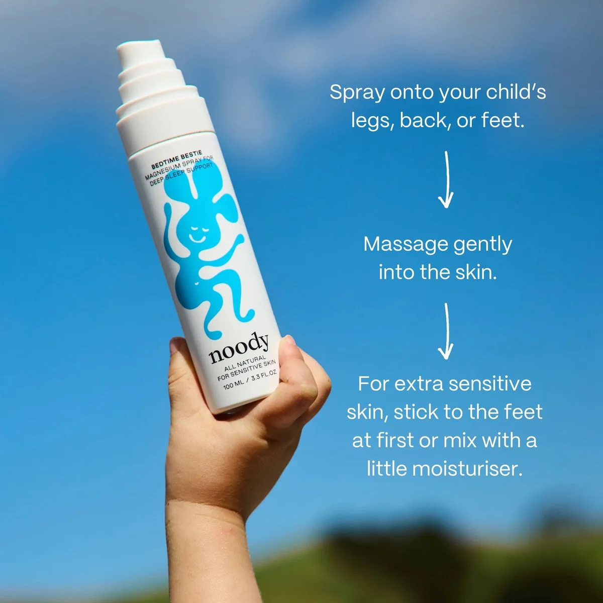 Noody Bedtime Bestie - Magnesium Sleep Support Spray 100ml - Image 4