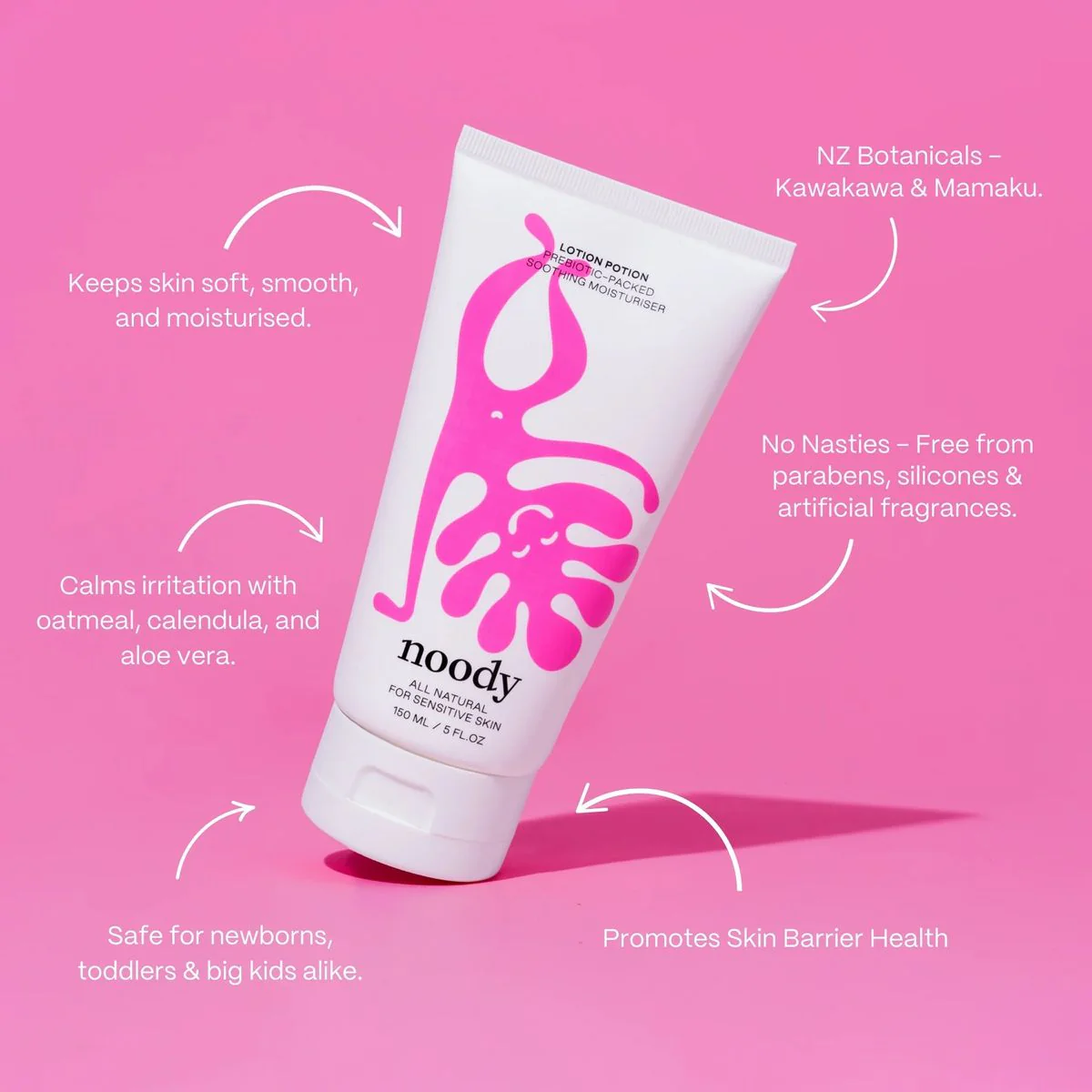 Noody Lotion Potion - Soothing Moisturiser 150ml - Image 2