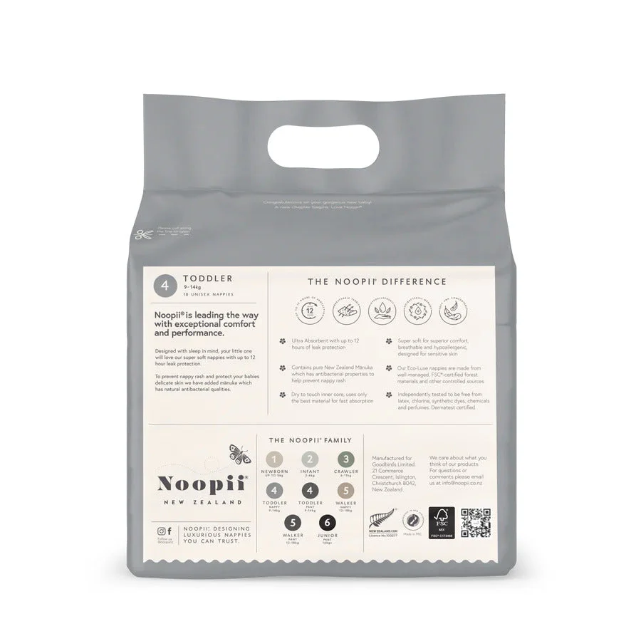 Noopii® Toddler Unisex Nappies - Size 4 - Image 2