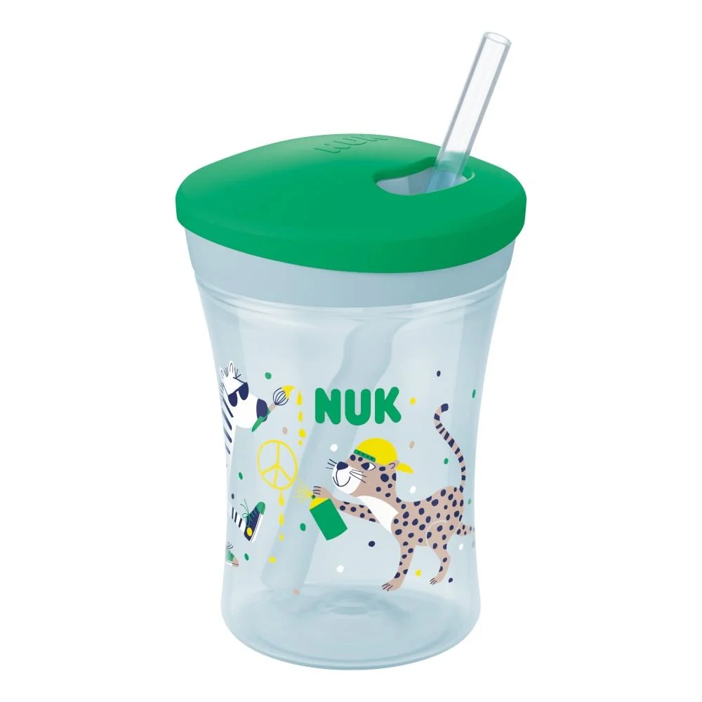 NUK Action Cup 230ml with Straw - Image 2